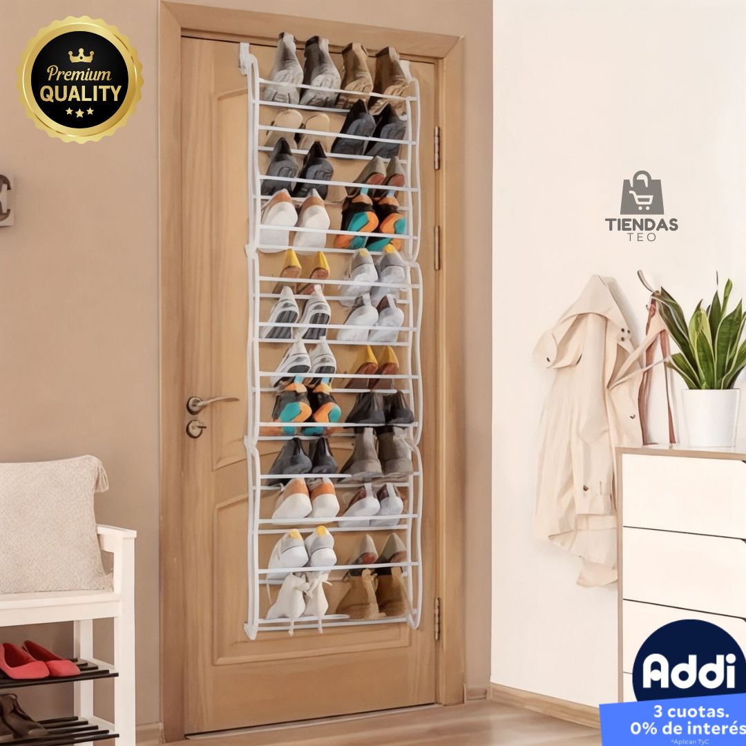 Zapatero para Puerta o Pared capacidad 30 -36 pares
