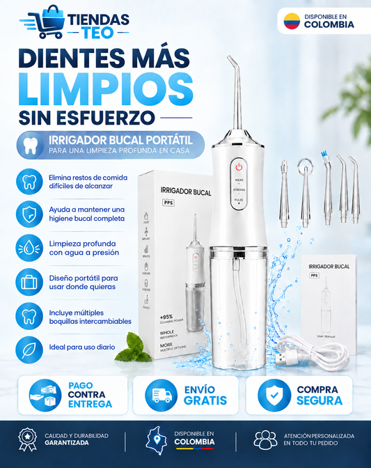 IRRIGADOR BUCAL PORTATIL