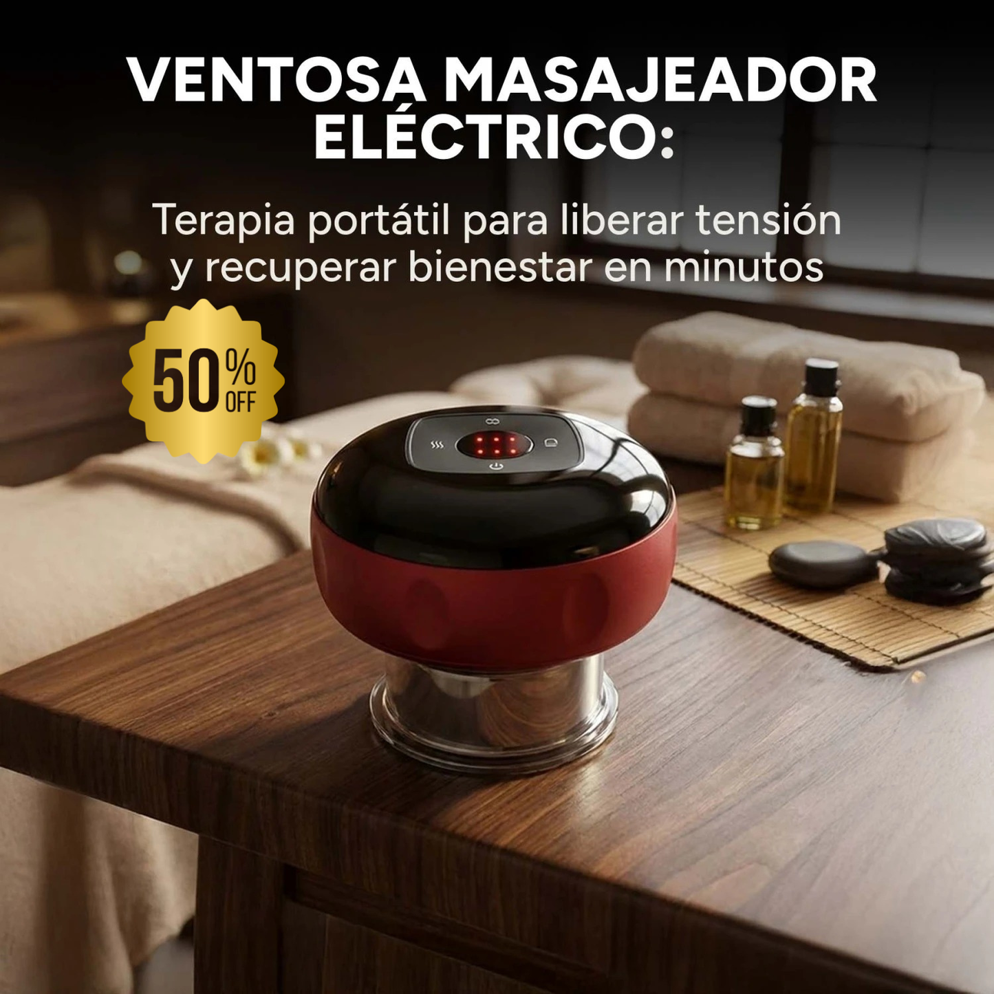 Masajeador Terapéutico Recargable