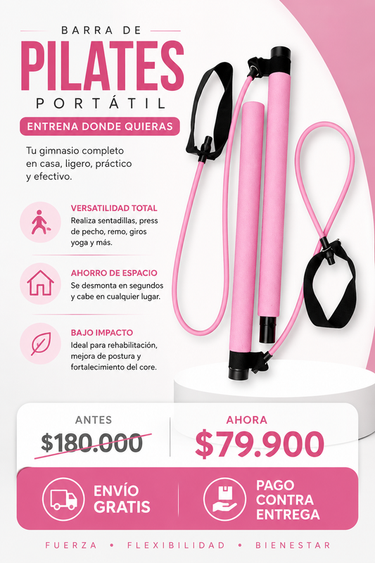 BARRA DE PILATES PORTATIL